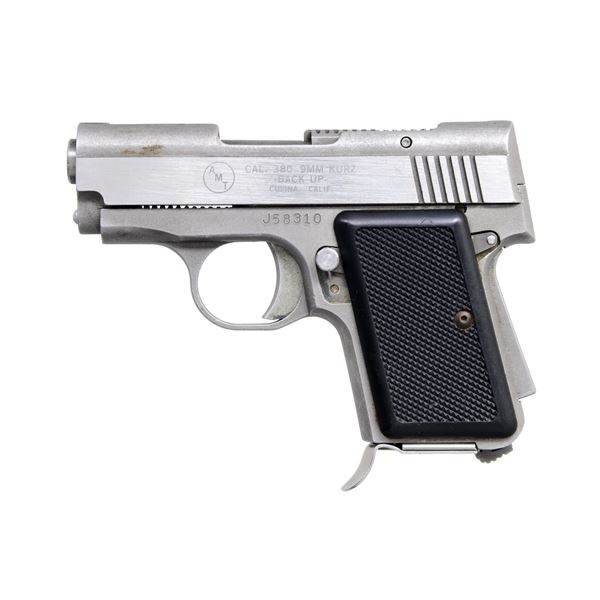AMT BACK UP SEMI AUTO PISTOL.
