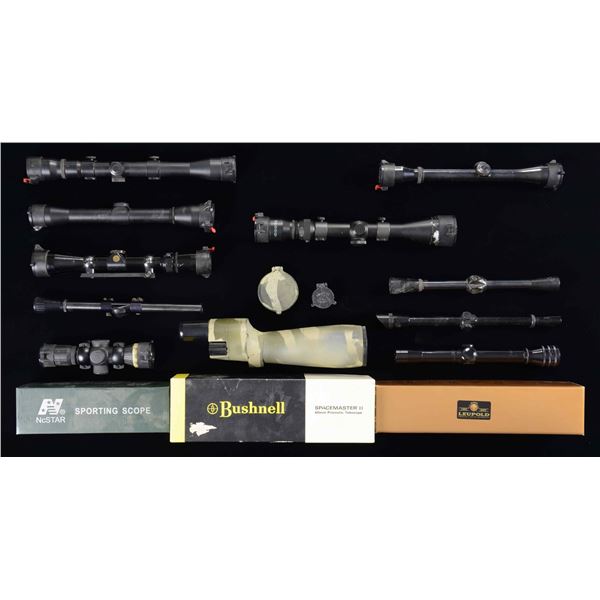 ASSORTED SCOPE LOT.