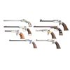 Image 1 : LOT OF 8 STEVENS SINGLE SHOT PISTOLS.