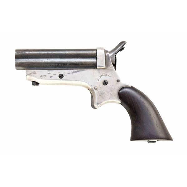 C. SHARPS 1ST MODEL PEPPERBOX PISTOL.
