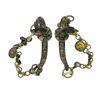 Image 2 : FINE DECORATIVE FANCY GOLD ACCENTED SPURS.