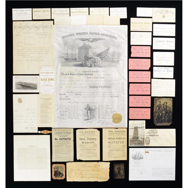 LARGE GROUP OF EPHEMERA.