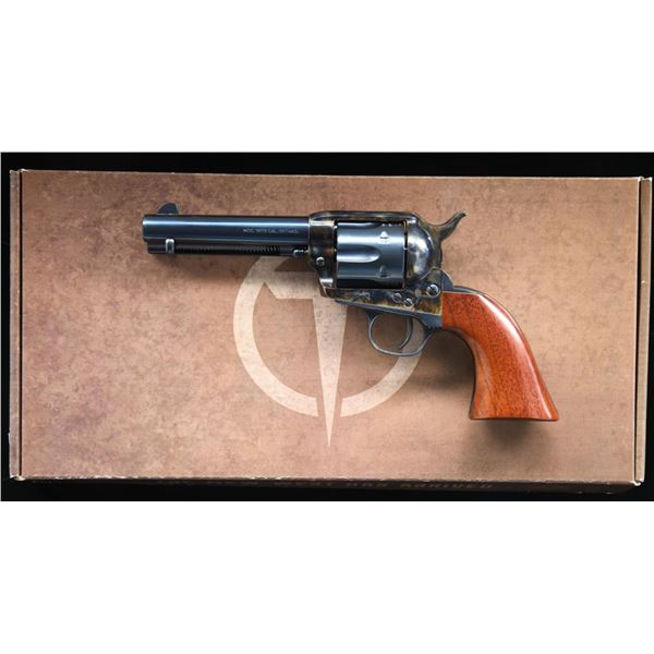 TAYLOR 1873 CATTLEMAN SA REVOLVER.