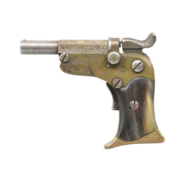 "OST JOHN" SINGLE SHOT POCKET PISTOL.