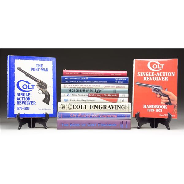 11 COLT SAA FIREARMS REFERENCE BOOKS.