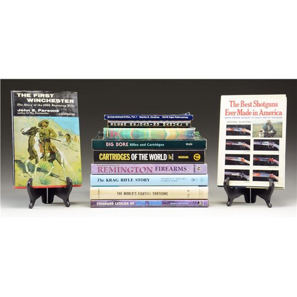 11 MISC FIREARMS & RELOADING BOOKS.