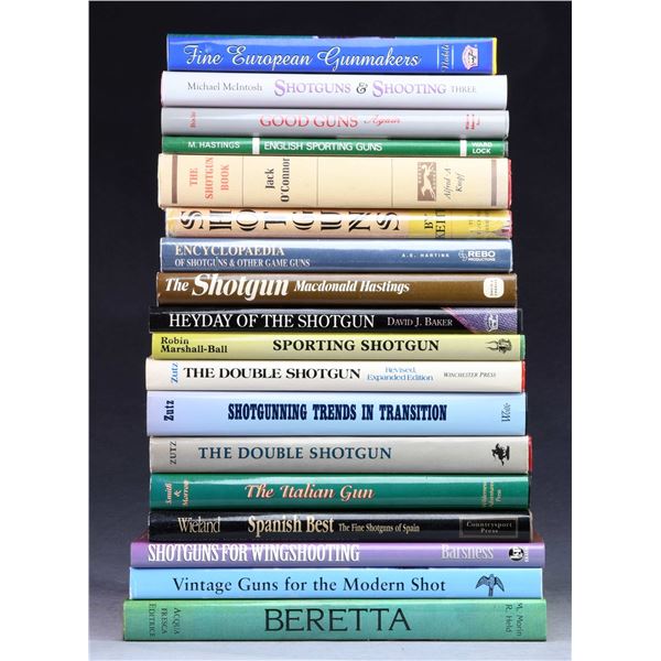 LOT OF SHOTGUN REFERENCE BOOKS.