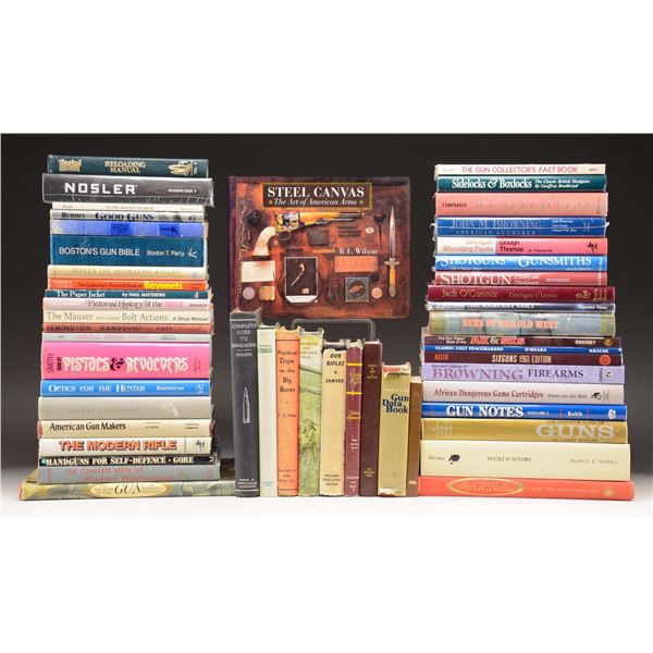 45+ FIREARMS RELATED BOOKS.