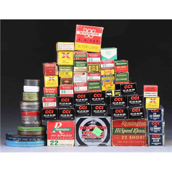 RIMFIRE AMMO LOT.