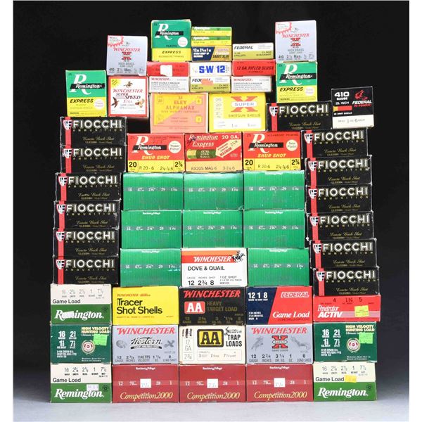 LOT OF ASSORTED SHOTGUN AMMUNITION.