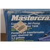 Image 2 : *Mastercraft Convertible Jet Pump with Tank - In Box New, 1/3HP