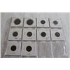 Image 2 : (12) Assorted Canadian Pennies