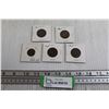 Image 1 : (5) Assorted Pennies