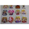 Image 2 : (20) Assorted Stickers - Sailor Moon, One Piece