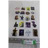 Image 1 : (20) Assorted Stickers - Fallout, Cyperpunk 2077