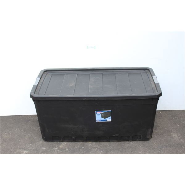 **Sterilite 50 Gal. Heavy Duty Tote - 21" x 39" x 17"H