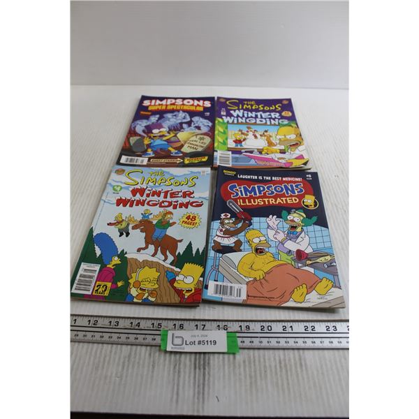 (4) Simpsons Comics