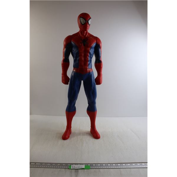 Spider-Man Figurine - 31"H, Multiple Stains