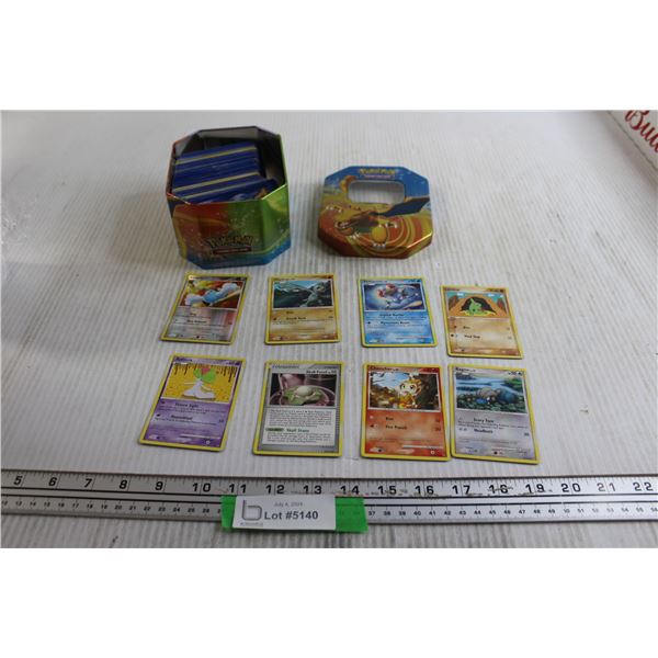 Tin of Pokemon Cards