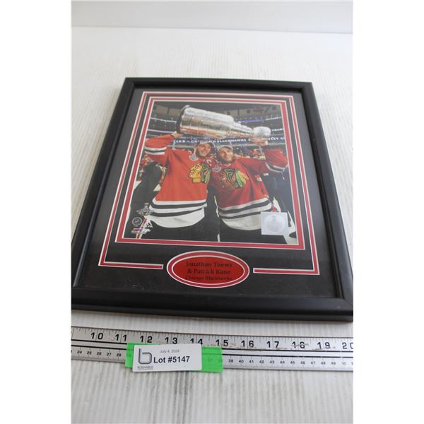 Johnathon Toews & Patrick Kane Chicago Blackhawks Picture - 12 1/4" x 15 1/4"