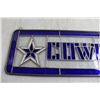 Image 2 : Dallas Cowboys Stained Glass - 18 1/4" x 6"