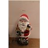 Image 1 : *Santa Figurine - Paint is Flaking, 36 1/2"
