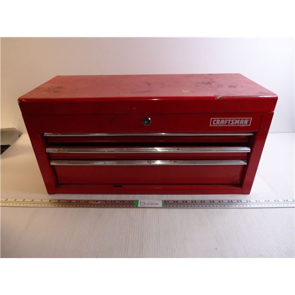 *Craftsman 3-Door Metal Tool Box (no key)