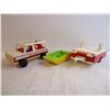 Image 2 : Fisher Price Pop-Up Camper Set-missing some pieces