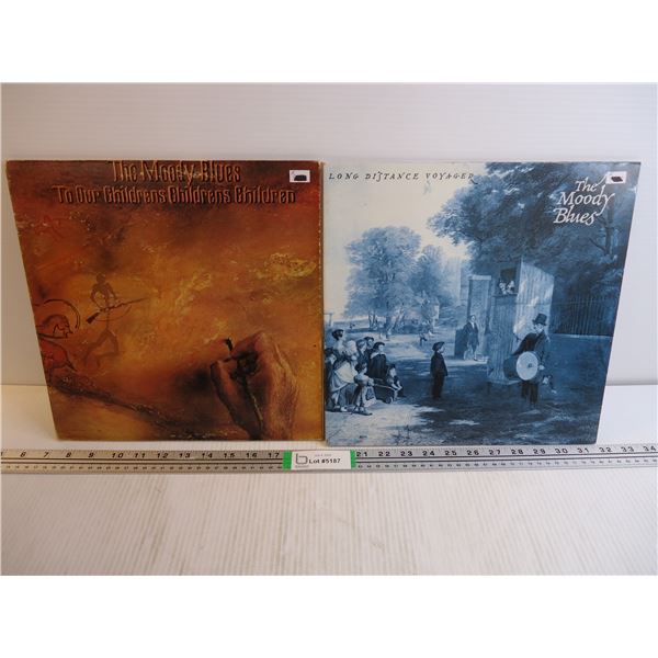 (2) LP's-The Moody Blues
