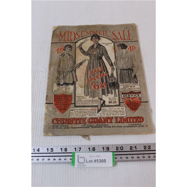 Christie Grant Ltd. 1918 Catalog
