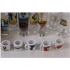 Image 2 : (11) Glass Shot glasses (various), (5) NHL Mini Collector Mugs, Film Scanner (As Is, Untested)