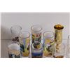 Image 3 : (11) Glass Shot glasses (various), (5) NHL Mini Collector Mugs, Film Scanner (As Is, Untested)