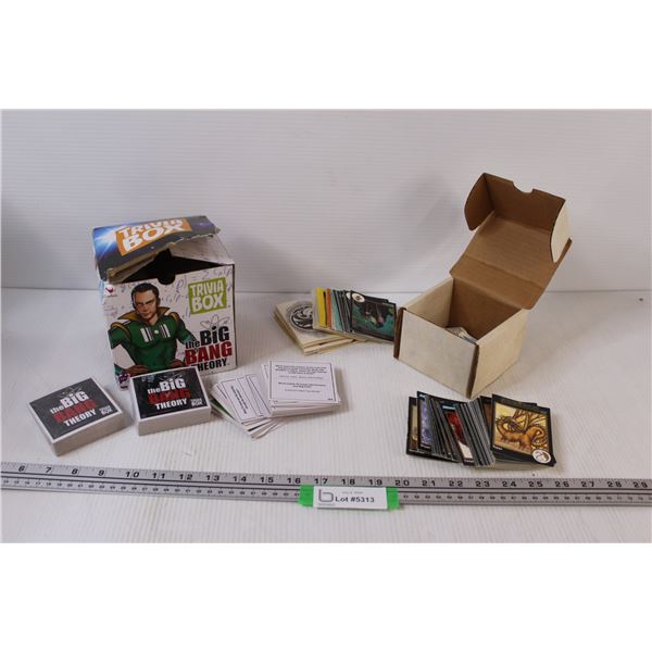 Big Bang Theory Trivia Cards, Dungeons & Dragons Cards