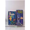 Image 1 : (2) Board Games: Ker-Plunk, Poppin Hoppies (As is)