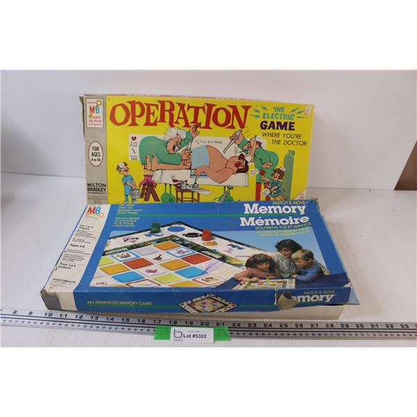 (2) Board Games: Operation & Memory (as is)