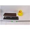 Image 1 : (2) Cribbage Boards & Rubber Ducky