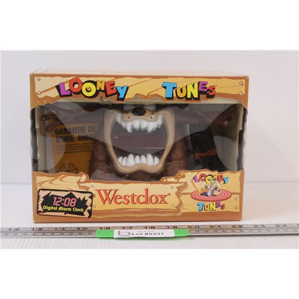 Westclox Tasmanian Devil Clock (untested, as is)