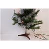 Image 3 : Christmas Tree w/Lights - 2Ft Tall x 14" Wide