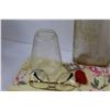 Image 3 : Glass Lamp Chimney (8.5"), SMP Glass Lamp Shade (5.5"Tall), Belt, Glasses, Misc.