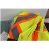 Image 3 : Safety Vest, Tarp, Work Cover Alls (Worn), Rain Jackets in Case (Has Smell)
