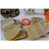 Image 2 : Safety Vest, (2) Work Gloves, Hat & Ear plugs & Matches, Bug Spray