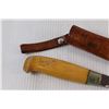 Image 2 : Fishing Fillet Knife w/Leather Holster