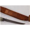Image 3 : Fishing Fillet Knife w/Leather Holster