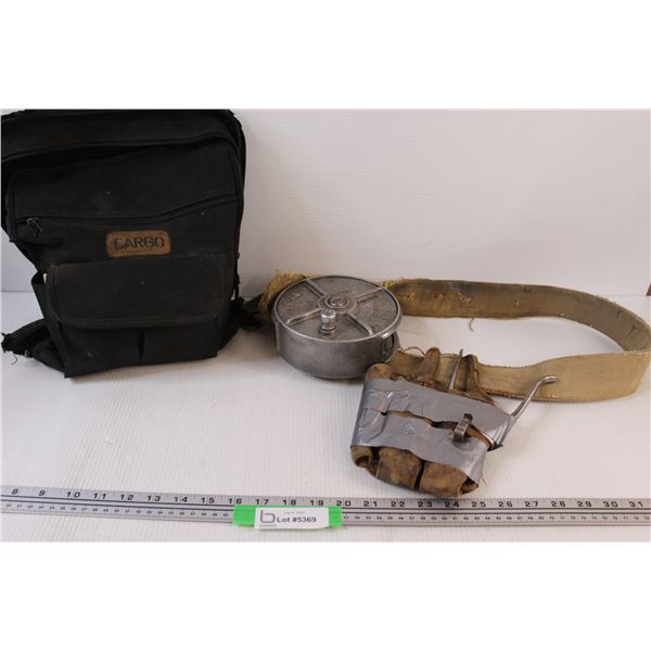 Work Belt w/ Ideal Tie Wire Spool & Cargo Pack