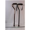 Image 1 : (2) Walking Canes (one with ice pick)