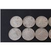Image 2 : (12) Canadian Dime Coins 1943 Edition