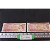 Image 1 : (2) Canadian Two Dollar Bills - 1974