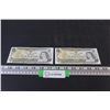Image 1 : (2) Canadian One Dollar Bills - 1973