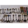 Image 3 : (24+) Silver Tea Spoon Collection & (6) Serving Knives & Fork