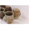 Image 2 : (8) Clay Fired Coffee Mugs